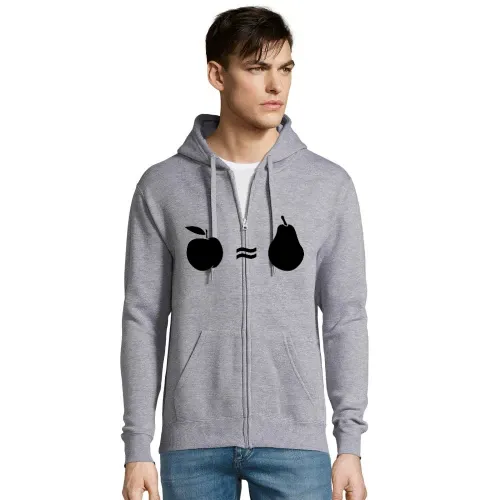 Äpfel mit Birnen vergleichen Männer Hoodie