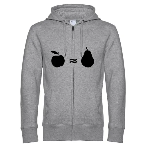 Äpfel mit Birnen vergleichen Männer Hoodie