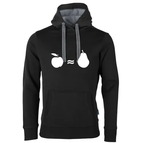 Äpfel mit Birnen vergleichen Männer Hoodie