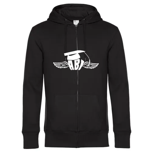 Abiabschluß mit Flügeln Männer Hoodie