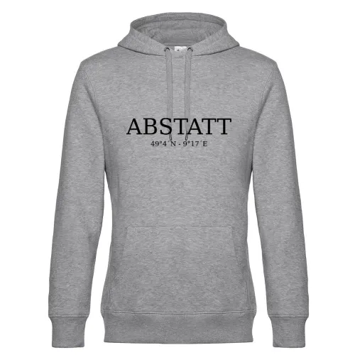 Abstatt Koordinaten Hoodie Männer King Hooded