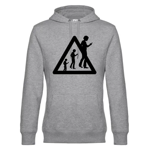 Achtung Handyspieler Männer Hoodie
