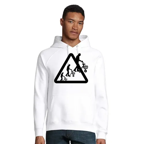 Achtung Rollatoren Hoodie Männer Stellar Bio