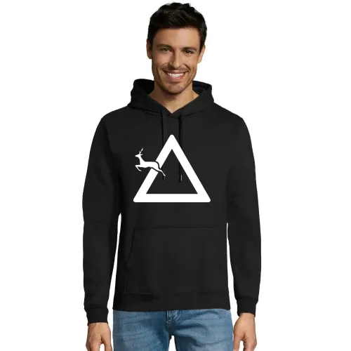 Achtung Wild Männer Hoodie