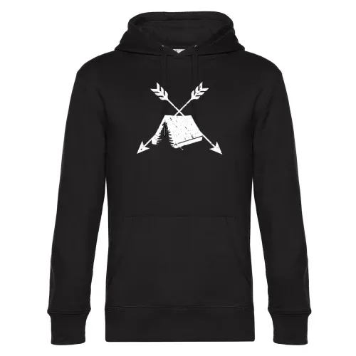 Achtung Zelten Pfeile Camping T-Shirt Geschenkidee Hoodie Männer King Hooded