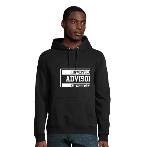 Advisory Hinweis Label  Hoodie Männer Stellar Bio