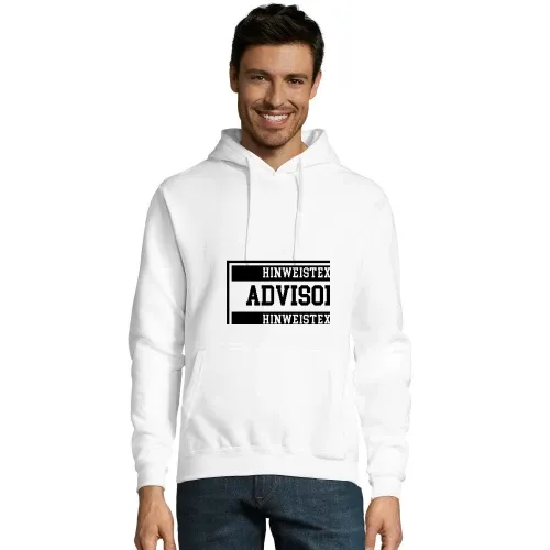 Advisory Hinweis Label  Hoodie Männer Snake