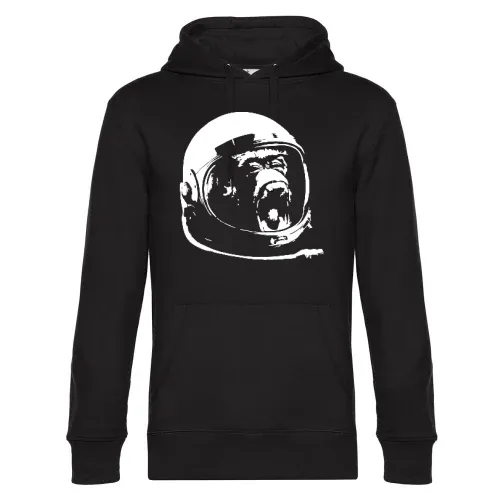 Affe im Raumanzug Männer Hoodie