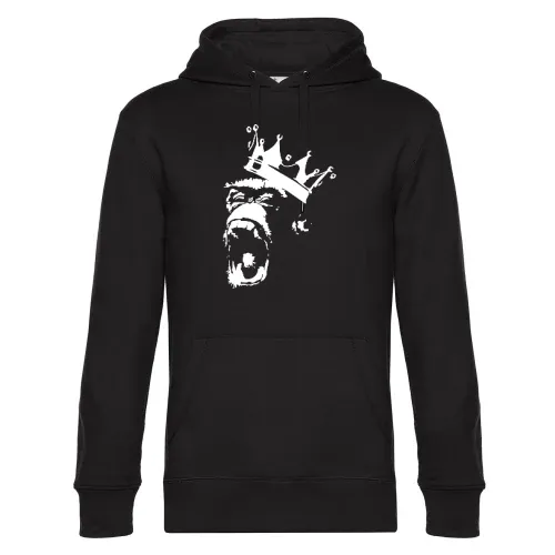 Affenkönig Männer Hoodie