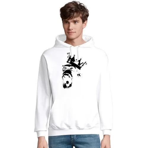 Affenkönig Männer Hoodie