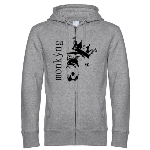 Affenkönig Monkyng Männer Hoodie
