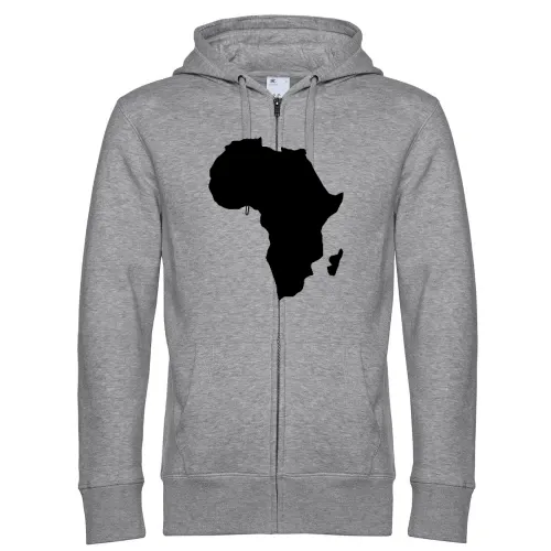 Afrika der schwarze Kontinent Männer Hoodie