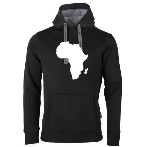 Afrika der schwarze Kontinent Männer Hoodie
