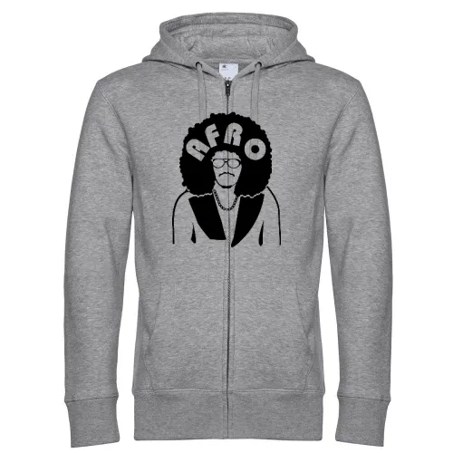 Afro Frisur Männer Hoodie