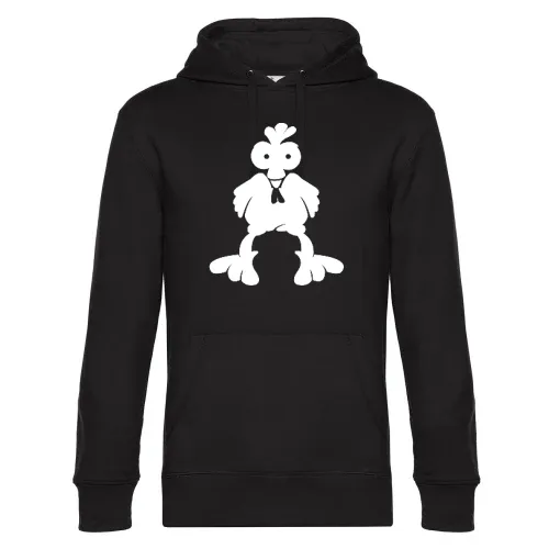 Agro Hahn Black Männer Hoodie