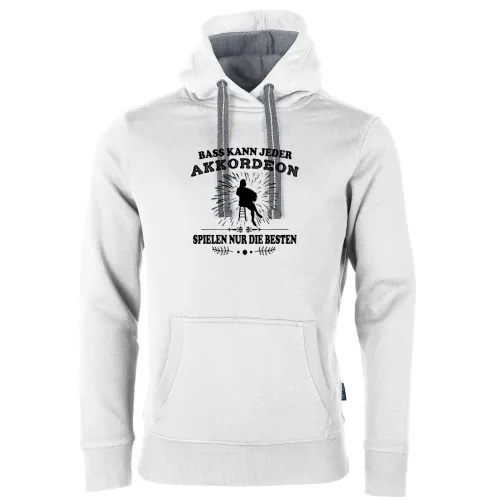 Akkordeon Spielen Nur Die Besten Harmonika Damen Männer Hoodie