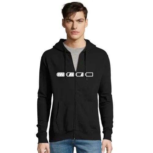 Akku Batterie Evolution Männer Hoodie