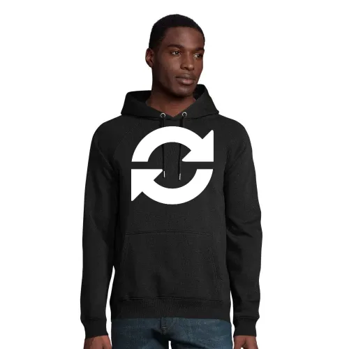 Aktualisieren Refresh Symbol Männer Hoodie