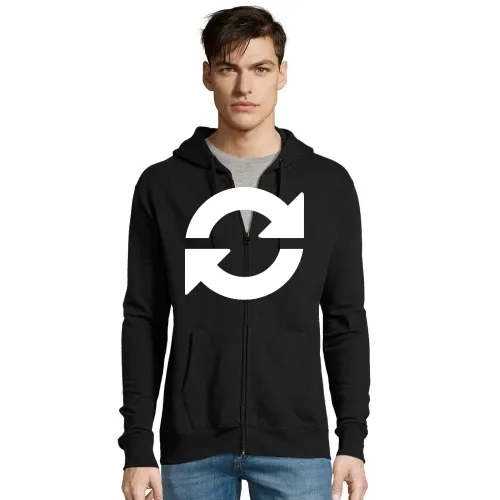 Aktualisieren Refresh Symbol Männer Hoodie