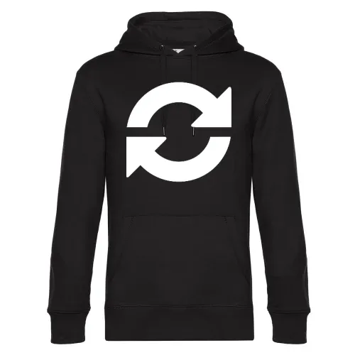 Aktualisieren Refresh Symbol Männer Hoodie