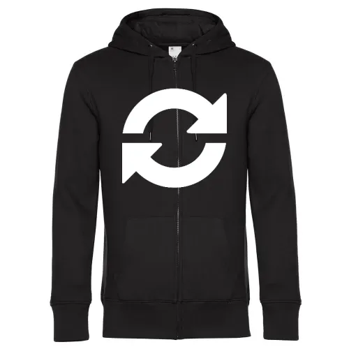 Aktualisieren Refresh Symbol Männer Hoodie