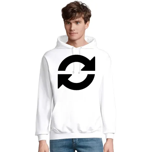 Aktualisieren Refresh Symbol Männer Hoodie