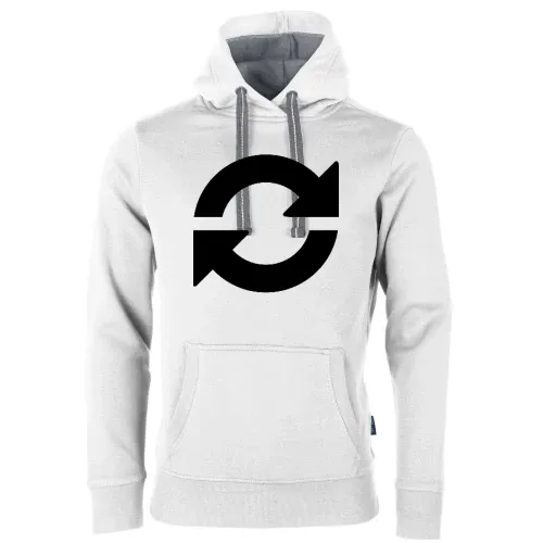 Aktualisieren Refresh Symbol Männer Hoodie