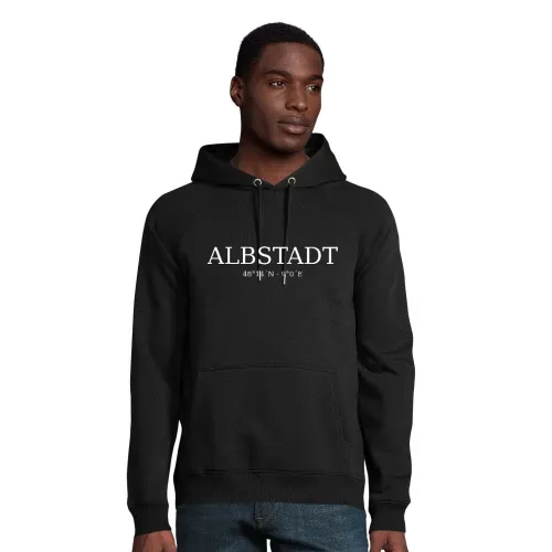 Albstadt Koordinaten Hoodie Männer Stellar Bio