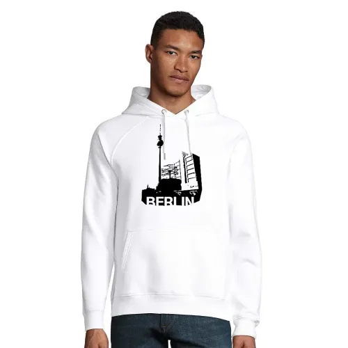 Alexanderplatz in Berlin Männer Hoodie