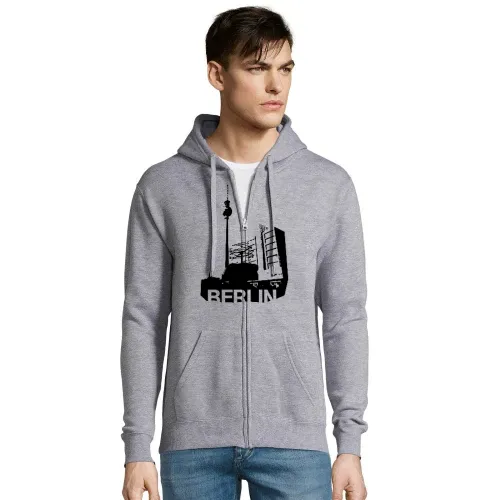 Alexanderplatz in Berlin Männer Hoodie