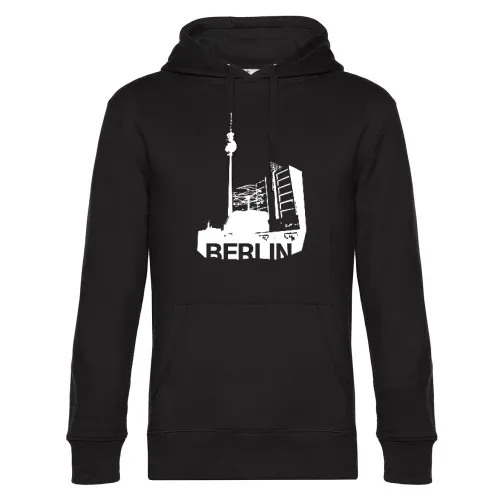 Alexanderplatz in Berlin Männer Hoodie