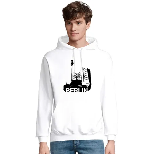 Alexanderplatz in Berlin Männer Hoodie