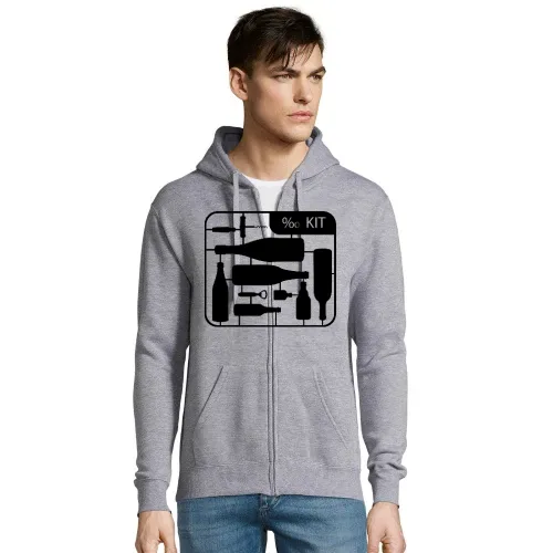 Alkohol Flaschen Kit Männer Hoodie