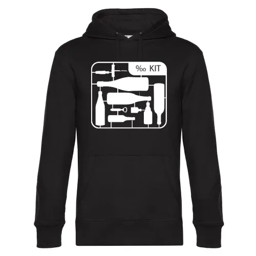Alkohol Flaschen Kit Männer Hoodie