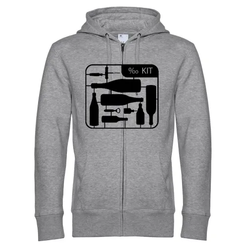 Alkohol Flaschen Kit Männer Hoodie