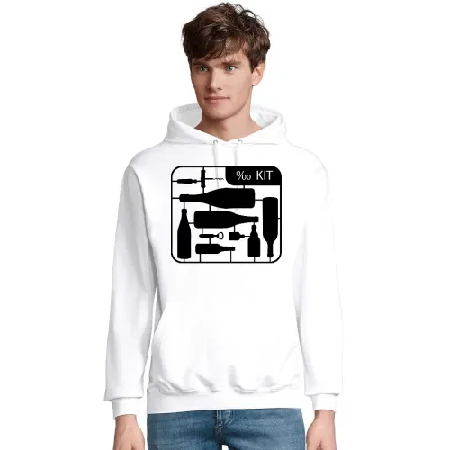 Alkohol Flaschen Kit Männer Hoodie