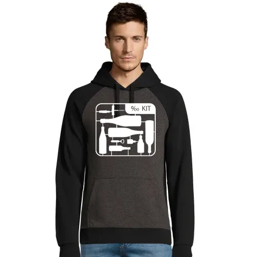 Alkohol Flaschen Kit Männer Hoodie