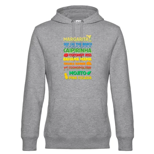 Alkoholische Cocktails Hoodie Männer King Hooded