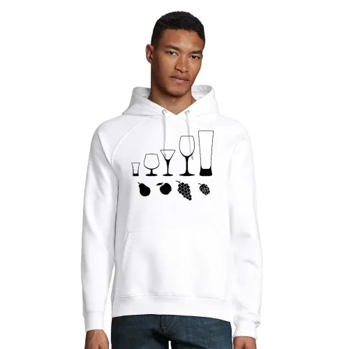 Alkoholische Getränke Männer Hoodie