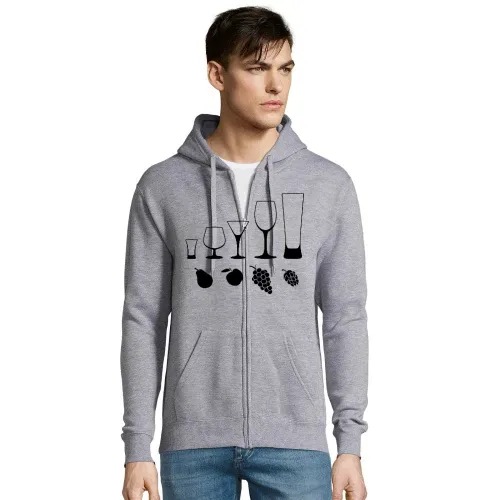 Alkoholische Getränke Männer Hoodie