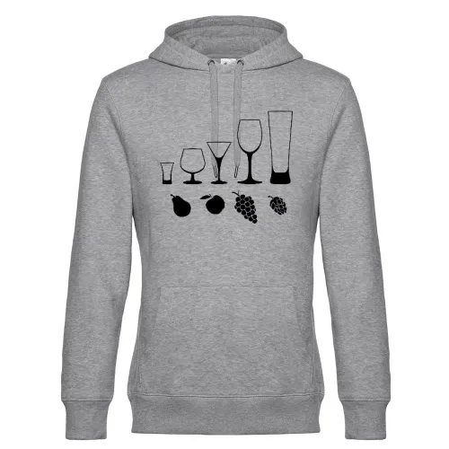 Alkoholische Getränke Männer Hoodie