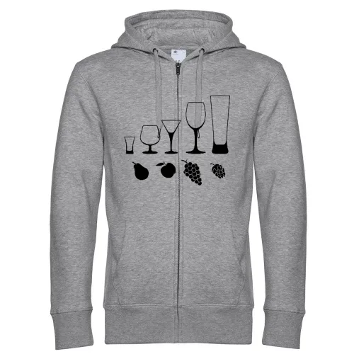 Alkoholische Getränke Männer Hoodie