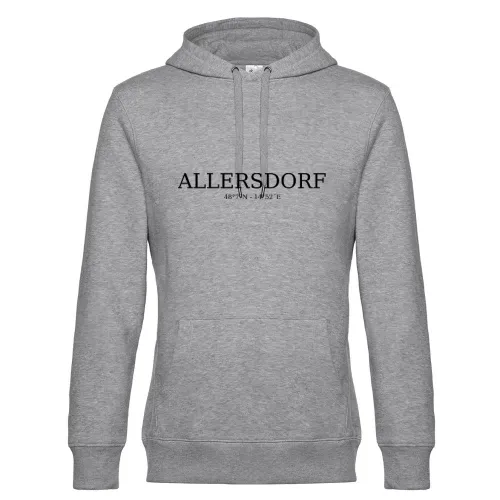 Allersdorf Koordinaten Hoodie Männer King Hooded