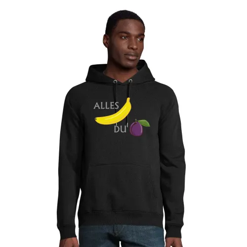 Alles Bannana du Pflaume Hoodie Männer Stellar Bio