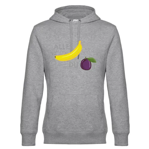Alles Bannana du Pflaume Hoodie Männer King Hooded