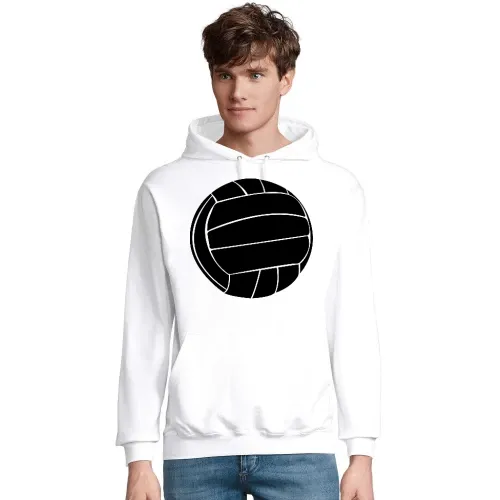Alter Fußball  aus Leder Männer Hoodie