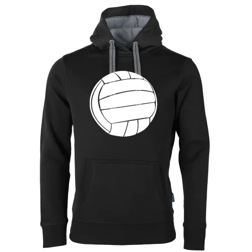 Alter Fußball  aus Leder Männer Hoodie