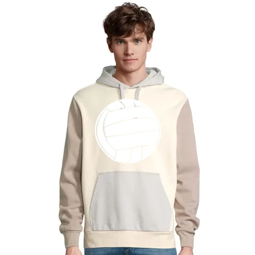 Alter Fußball  aus Leder Männer Hoodie