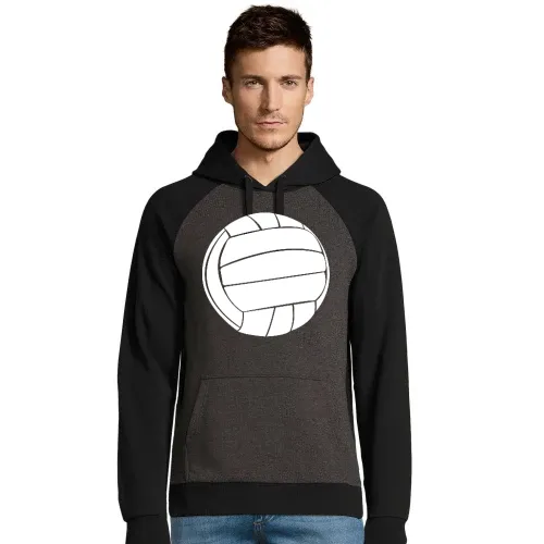 Alter Fußball  aus Leder Männer Hoodie