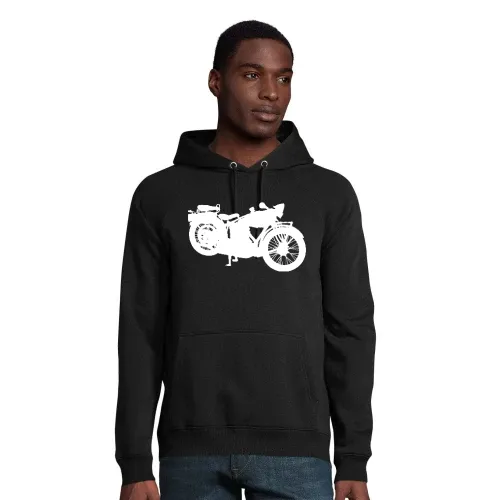 altes Mottorrad Hoodie Männer Stellar Bio